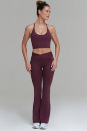 SOULFLO WOMEN'S FLARE PANTS - MULBERRY