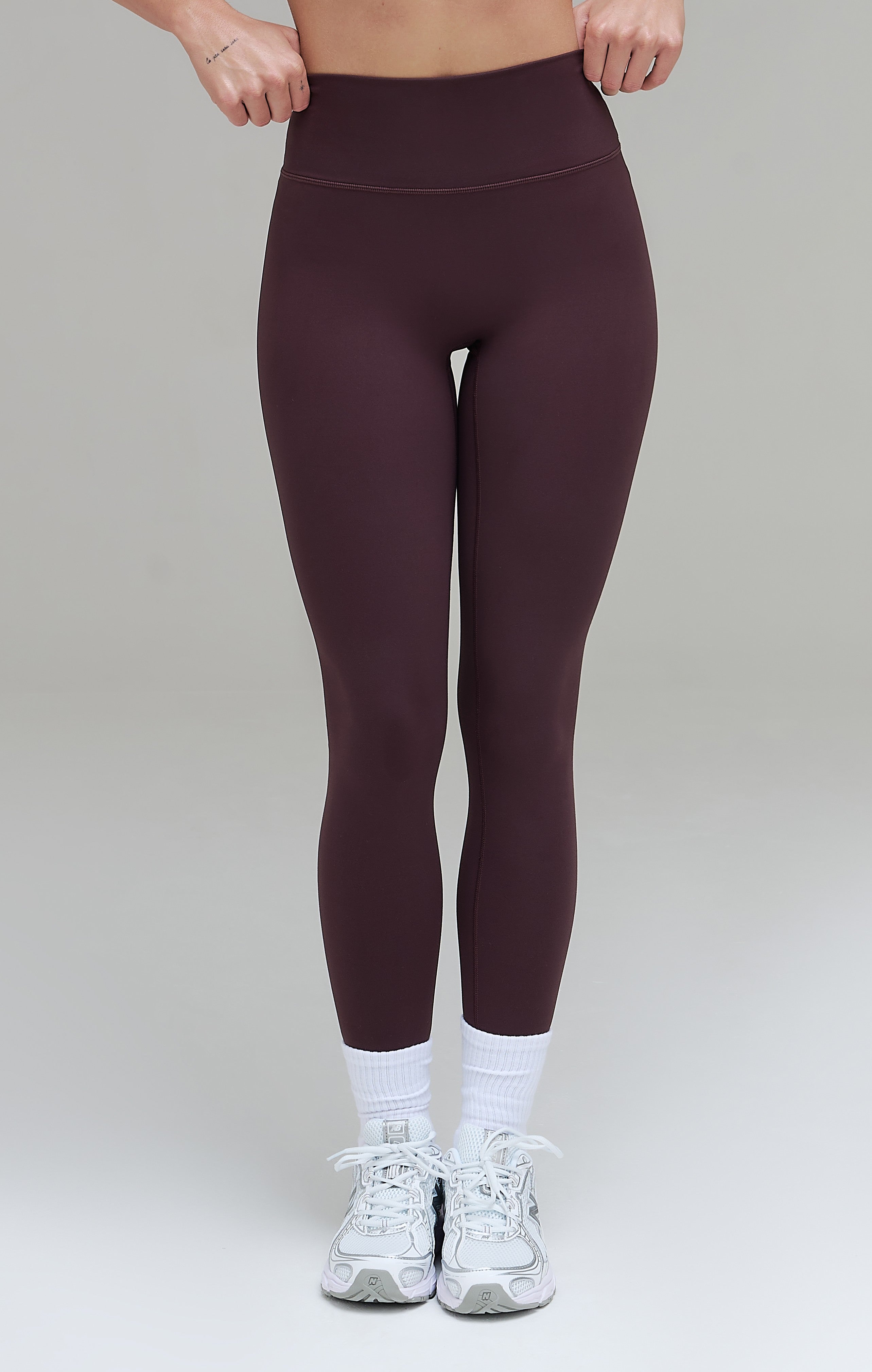 WOWCORE WOMEN'S PILATES LEGGINGS - HUCKLEBERRY