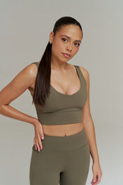 XENLITE V-NECK SPORTS BRA
