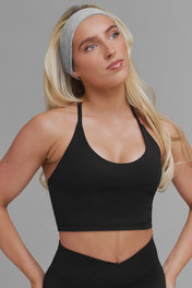 SOULFLO HALTER NECK VEST - BLACK