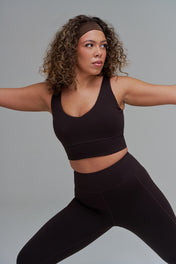 XENLITE V-NECK SPORTS BRA