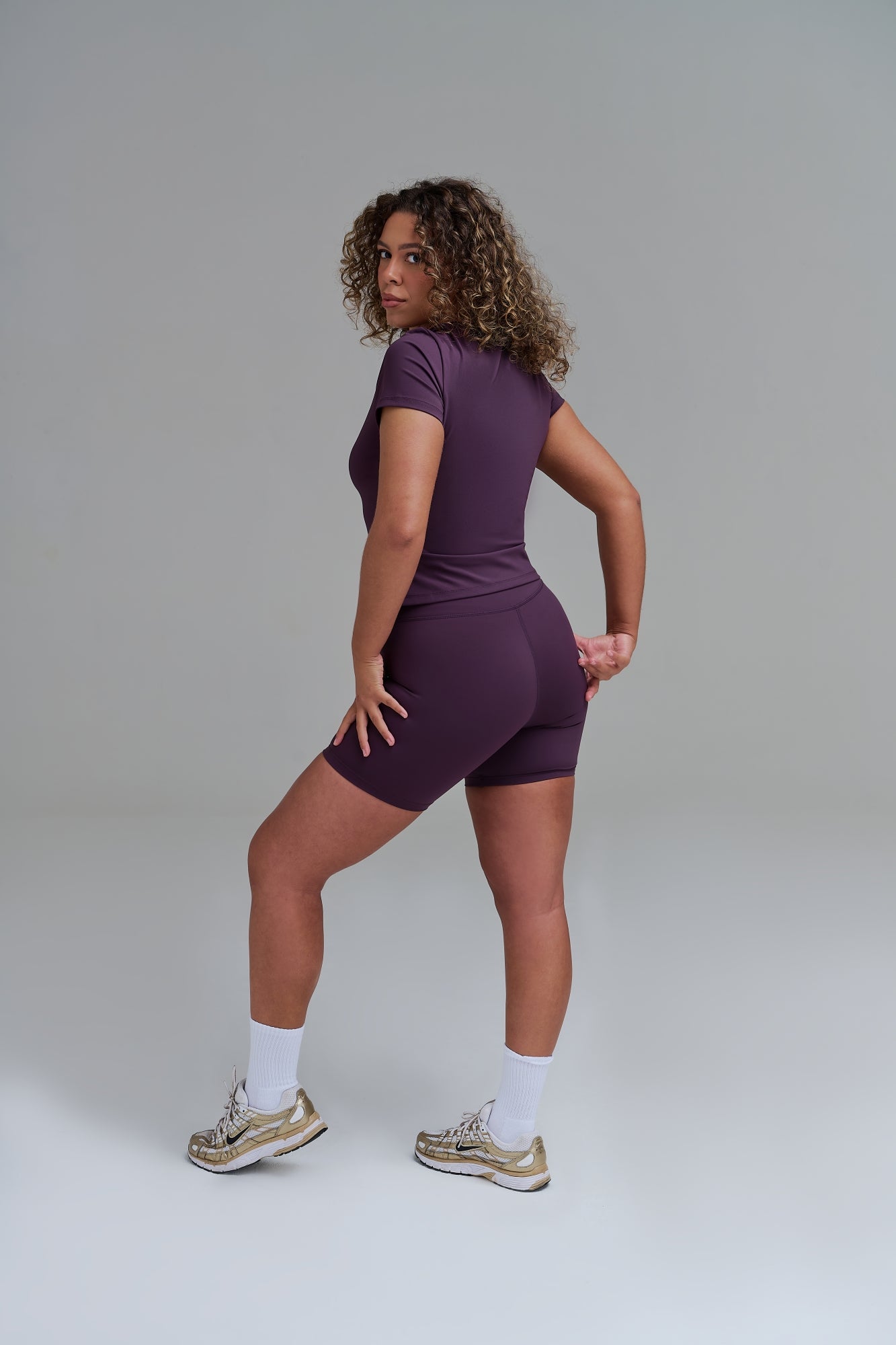 XENLITE WOMEN'S CYCLING SHORTS - MIDNIGHT PLUM