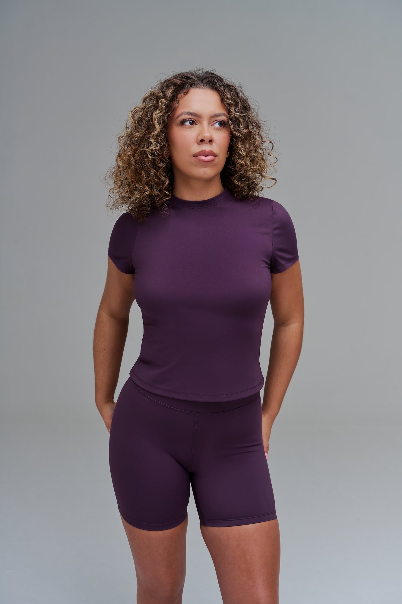 XENLITE WOMEN'S CYCLING SHORTS - MIDNIGHT PLUM