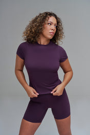 XENLITE WOMEN'S CYCLING SHORTS - MIDNIGHT PLUM