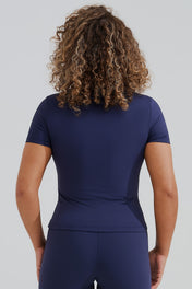 XENLITE FITTED TOP - NAVY